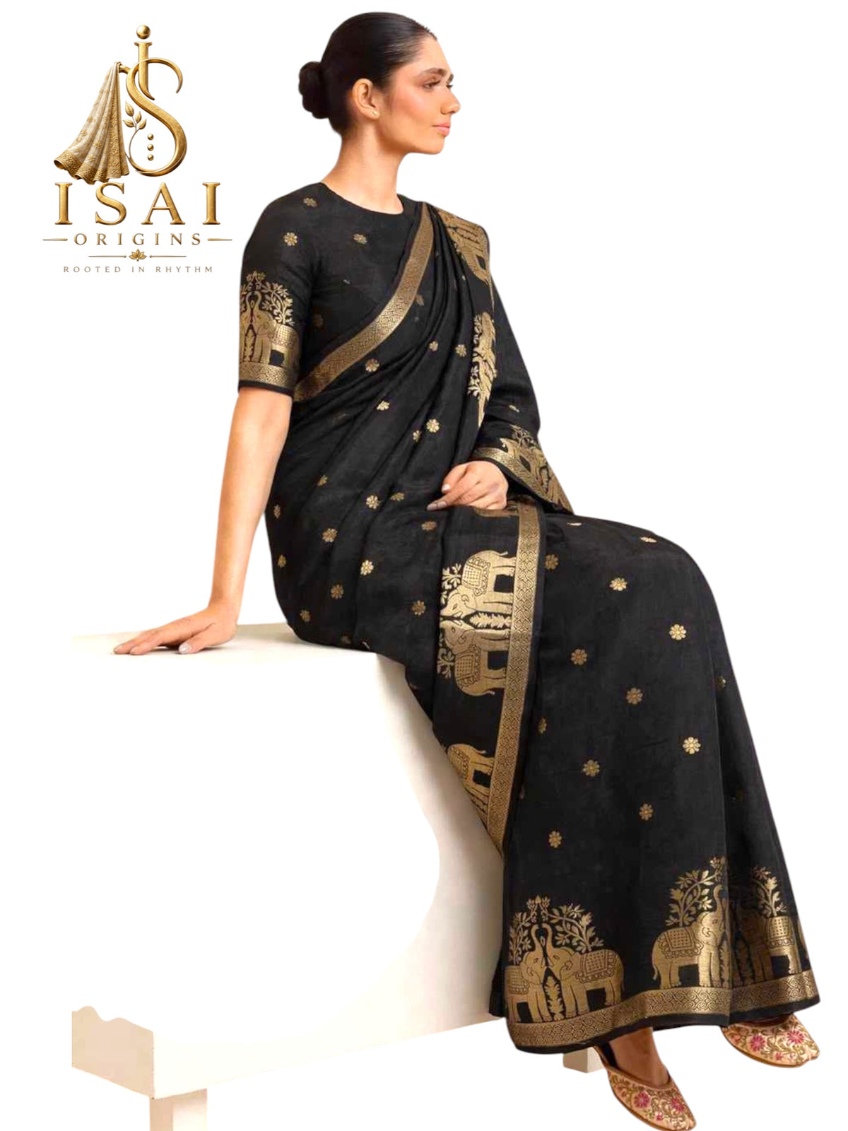 MAGIZHINI - The Original Premium Viscose Georgette Designer Saree
