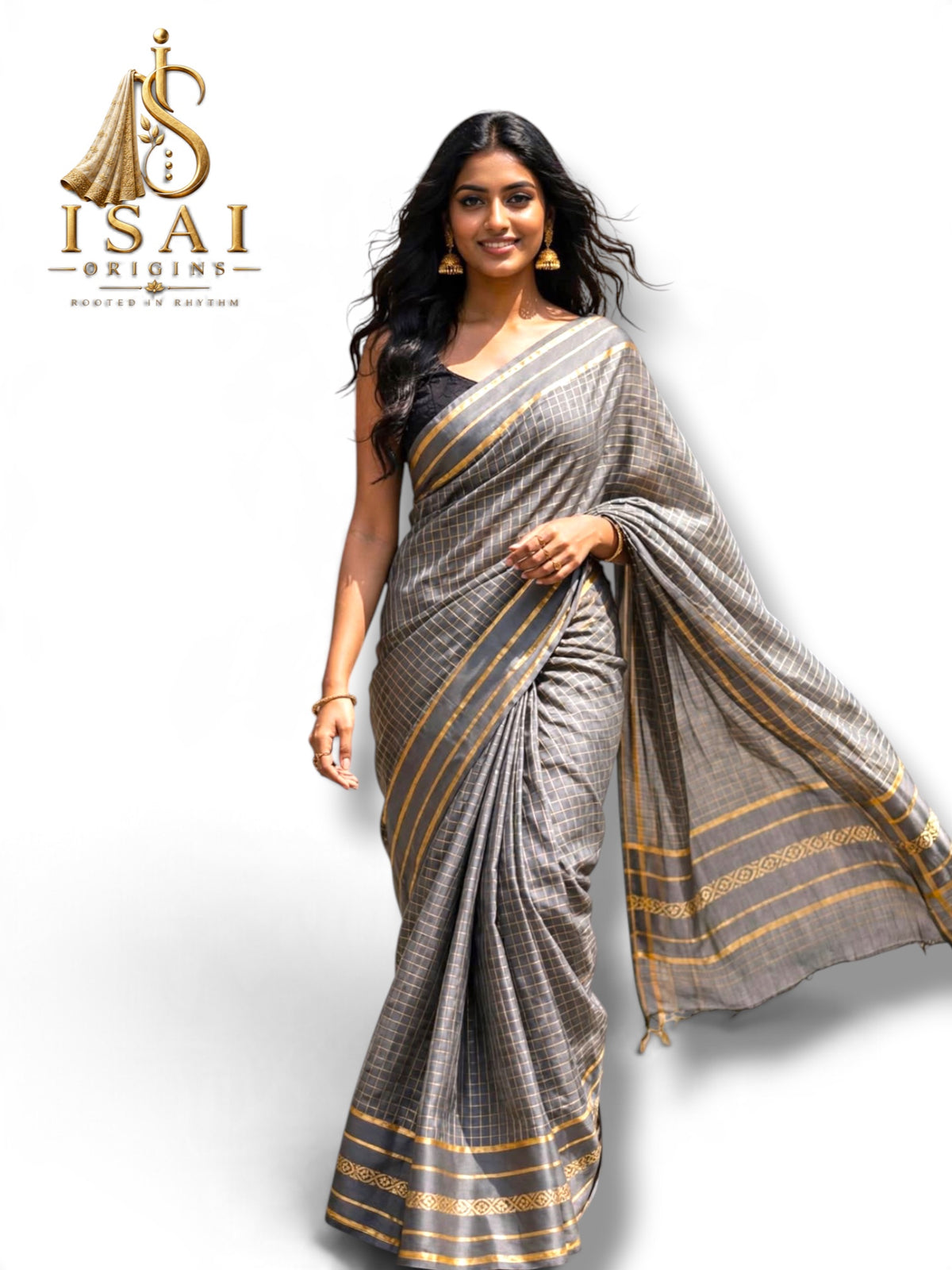 THAARIGAI - The Viscose Weaving Georgette Pure Jacquard Zari Saree