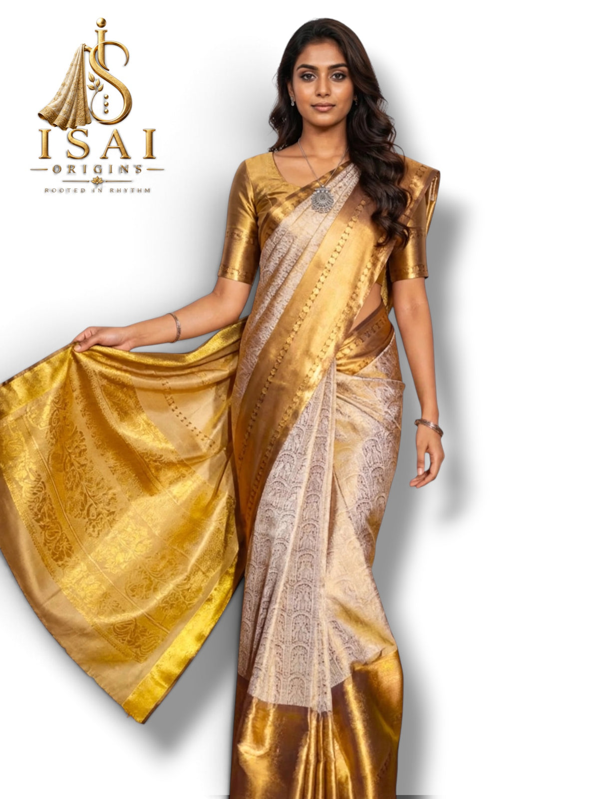 KUYIL - The Kanjivaram Banarasi Heritage Silk Saree