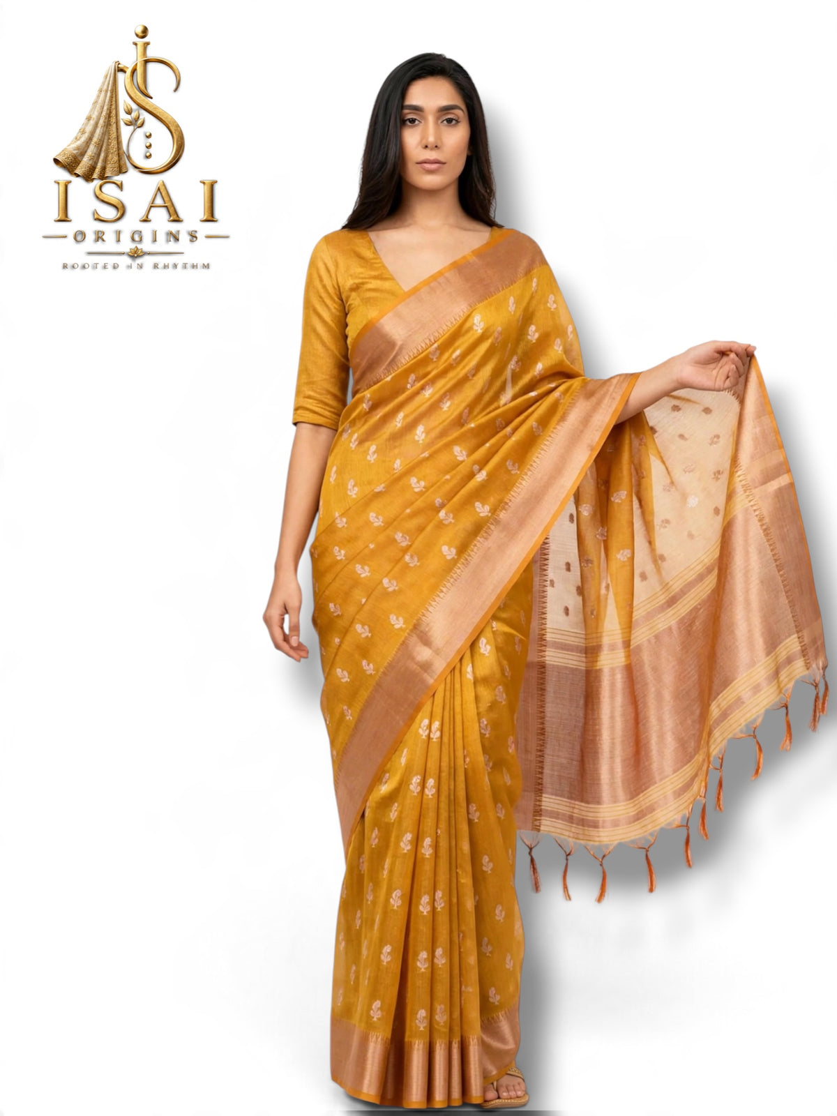 VENNILA - The Soft Kalyani Silk Zari Butti Saree with Rich Pallu