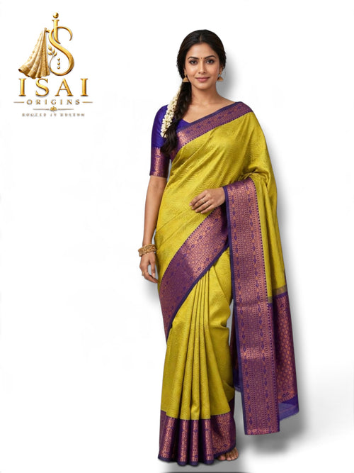 DHWANI - The Art Silk Heritage Kanjivaram Saree