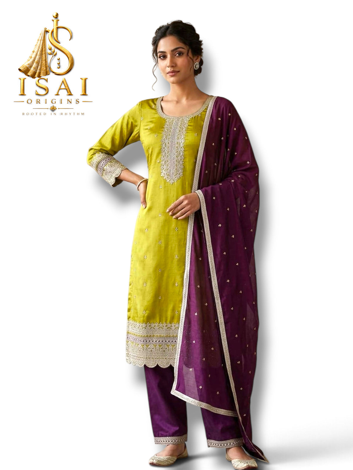 VANI - The Heritage Straight Kurta Set | 4 Colors