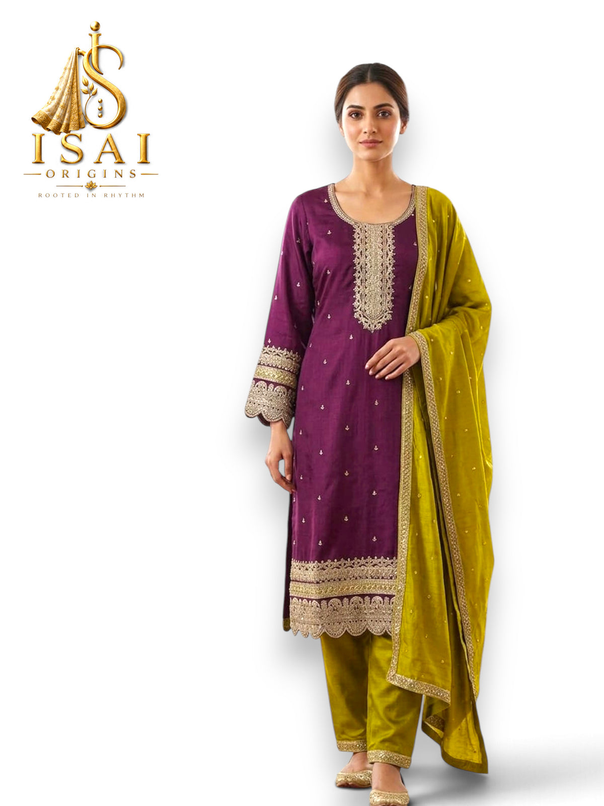 VANI - The Heritage Straight Kurta Set | 4 Colors